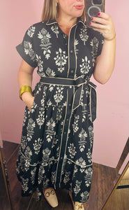 Harvest Nights Midi Dress