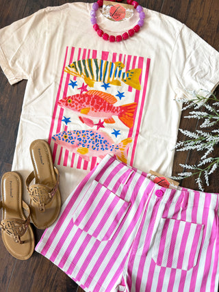 Preppy Fish Tee