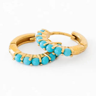 Pip Pop Turquoise Hoop
