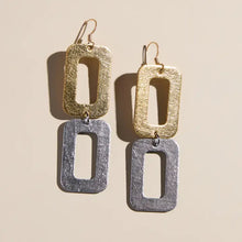 Load image into Gallery viewer, Morgan Mixed Metal Earring
