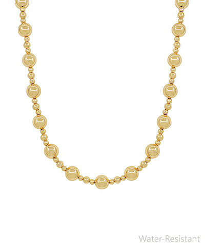 Golden Pearl Necklace