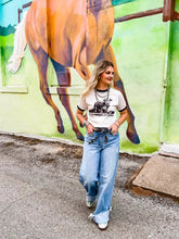 Load image into Gallery viewer, Horned Bull Ringer Tee
