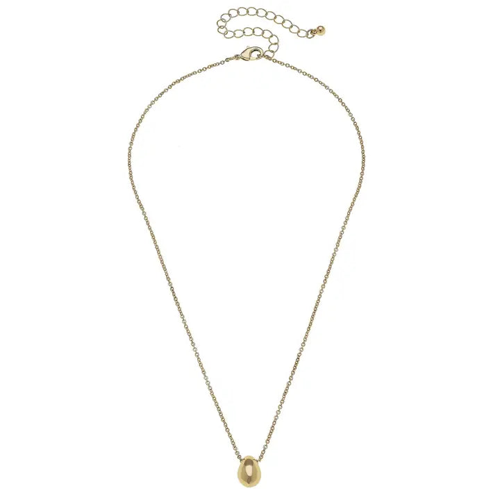 Mini Puff Pendant Necklace