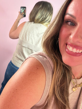 Classy Closet Staple Top-Oatmeal