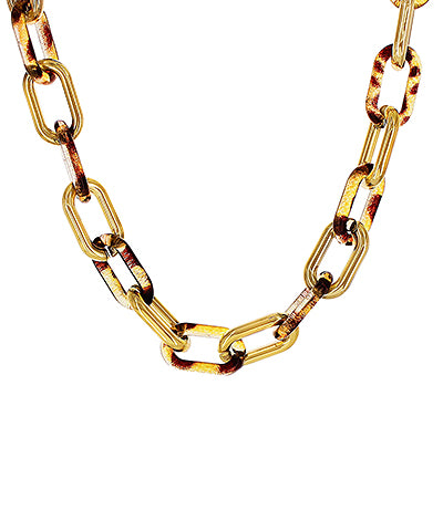 Linked Tort Necklace