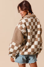 Load image into Gallery viewer, Checkered Fleece Pullover
