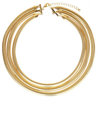 Layered Omega Necklace