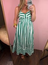 Load image into Gallery viewer, Clover Stripe Midi
