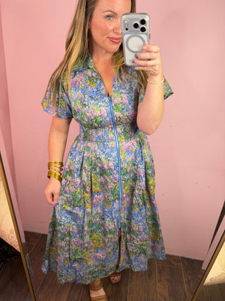 Springtime Stroll Midi Dress