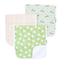 Load image into Gallery viewer, Burp Cloth Set-Bogey
