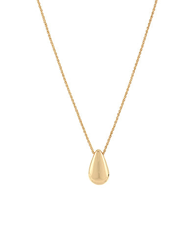 Oversized Teardrop Necklace