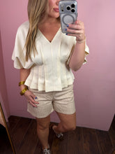 Load image into Gallery viewer, Sandy Stripe Short
