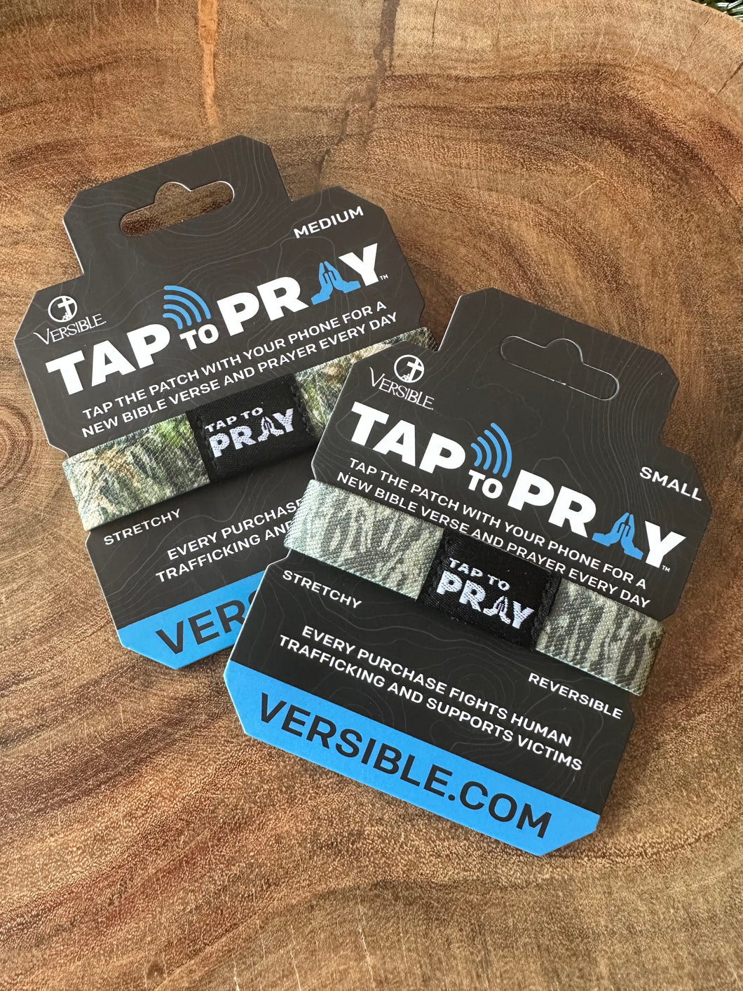 Versible Tree Bark Camo Bracelet