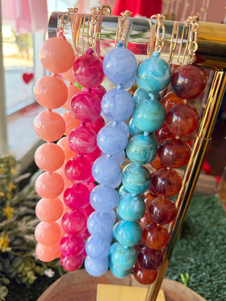 Colored Ball Necklaces