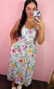 Spring Sweetheart Midi Dress