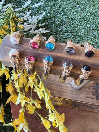 Jewel End Cuff