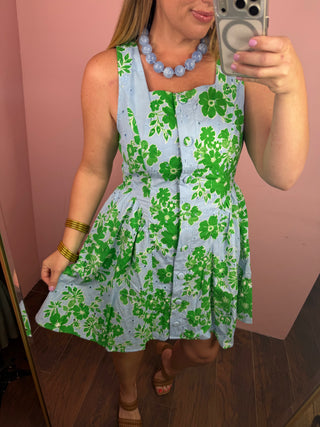Girly Girl Eyelet Dress