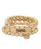 3 Row Mama Stack-Gold