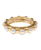 Dome Pearl Bracelet