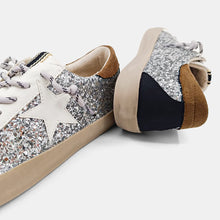Load image into Gallery viewer, Paula Sneaker-Silver Sparkle
