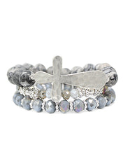 Load image into Gallery viewer, Holy Bracelet Stack-Grey
