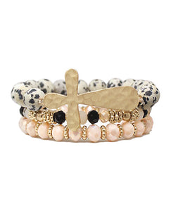 Holy Bracelet Stack-Dalmation