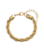 Load image into Gallery viewer, Gold Braided Bracelet
