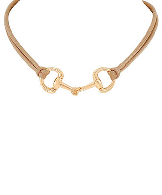 Leather Lead Necklace