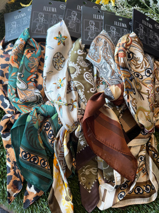 Satin Printed Scarf