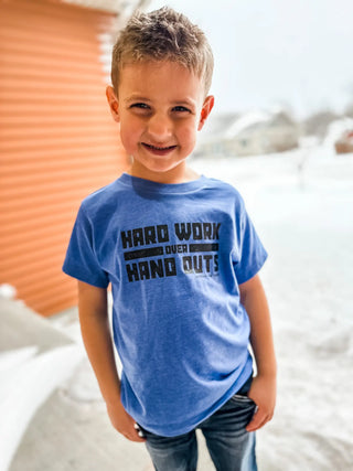 Kids Hard Work Tee