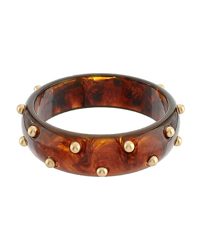 Tort Acrylic Bangle