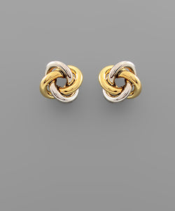Love Knot Stud