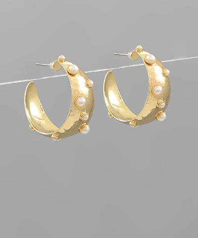 Perfectly Pearl Hoop