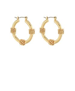 Wrapped Wire Hoop