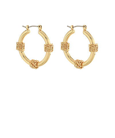 Wrapped Wire Hoop