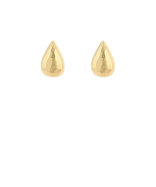 Textured Teardrop Stud