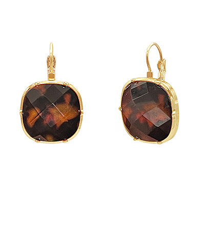 Tort Drop Earring