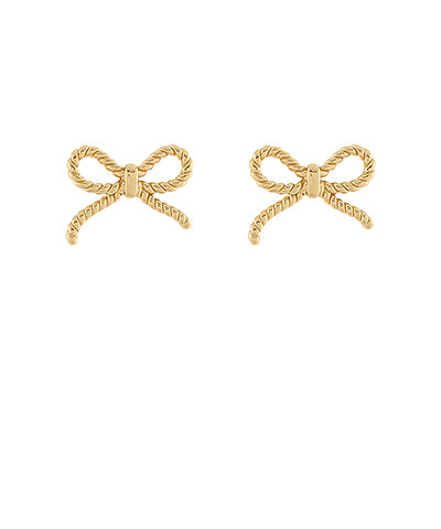 Rope Bow Stud