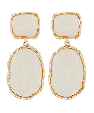 Dani Earring-White