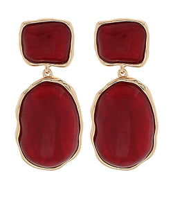 Dani Earring-Wine