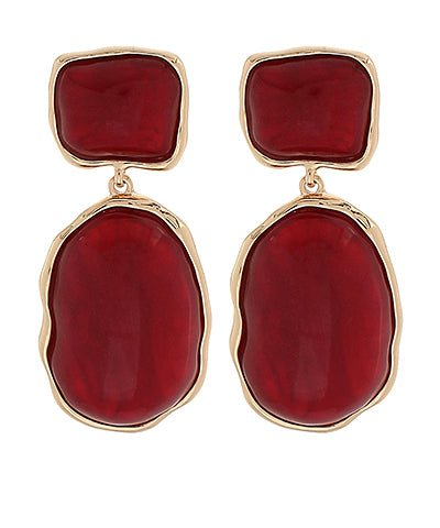 Dani Earring-Wine