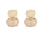 Stacked Stud-Ivory