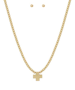 Ellie Cross Necklace