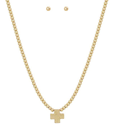 Ellie Cross Necklace