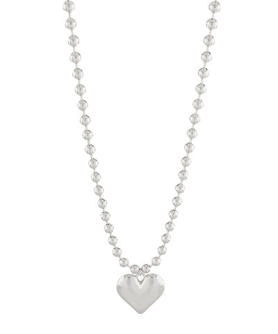 Party Puff heart Necklace