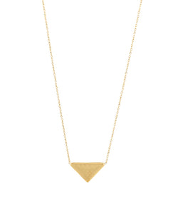 Engraved Tri Necklace