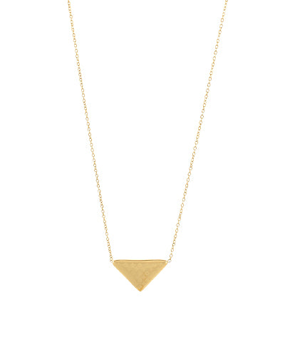 Engraved Tri Necklace