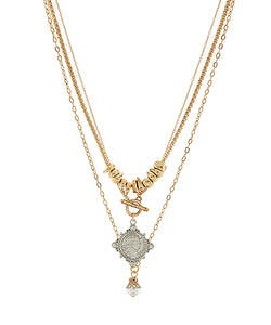 Coined Layer Necklace