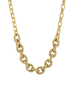 Oval Chunky Chain Necklace