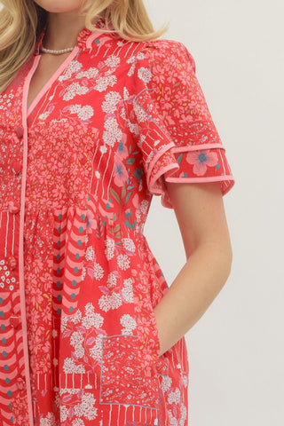 Poppy Lane Midi Dress